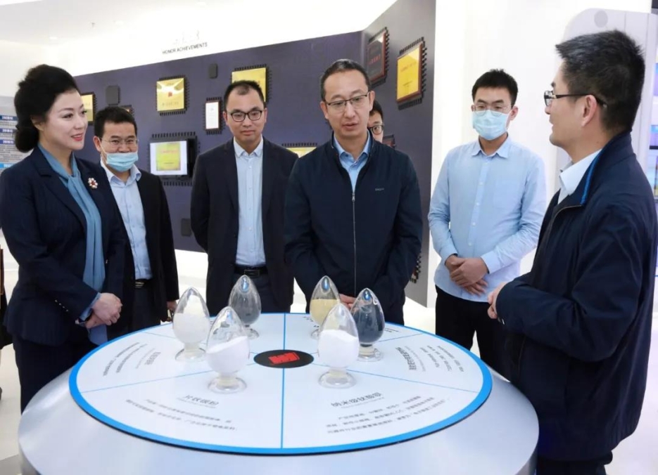 桂林电子科技大学徐华蕊校长带队来亚星游戏官网高科交流校企工作