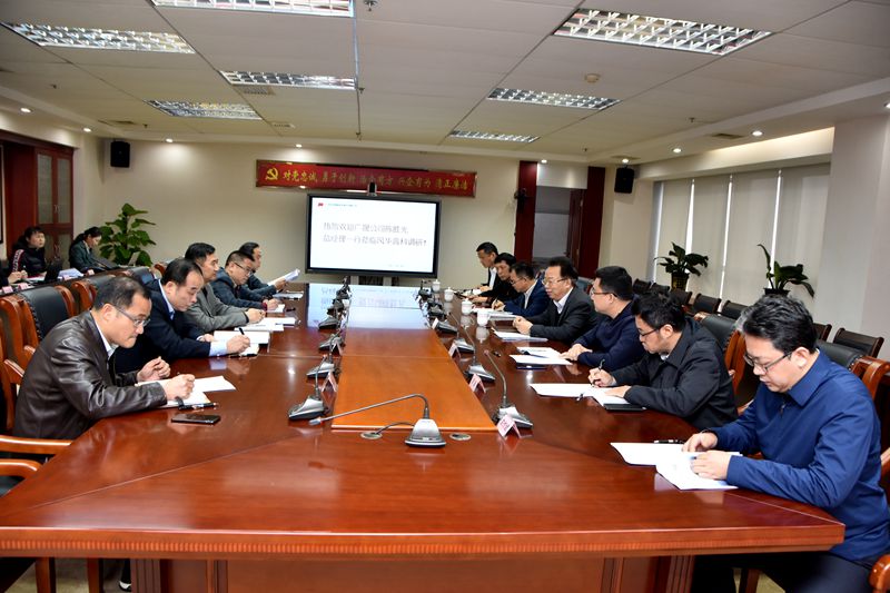 广晟公司陈胜光总经理带队到亚星游戏官网高科调研