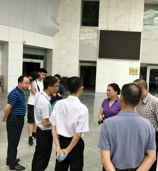 陈宣群副市长带队到亚星游戏官网高科开展督察工作