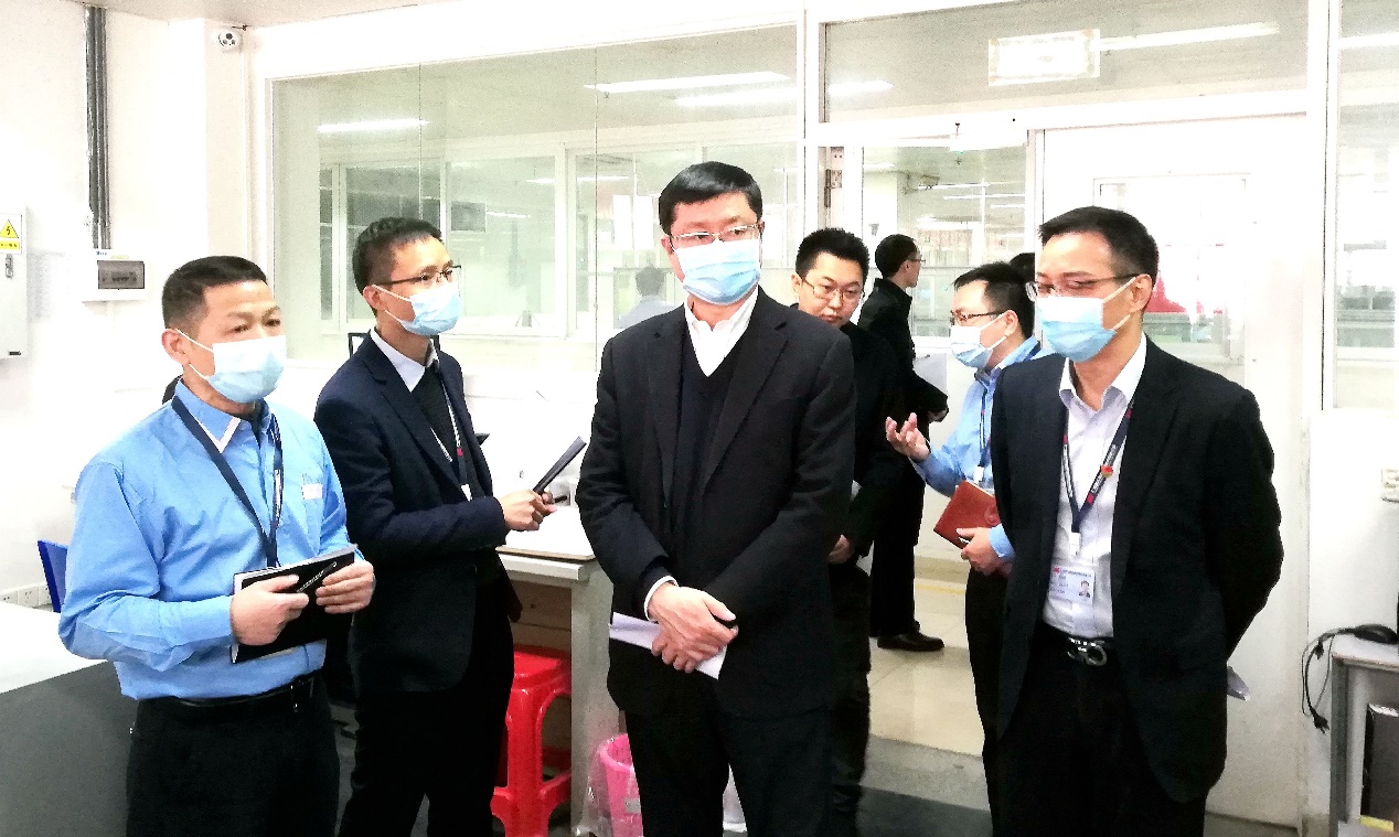亚星游戏官网高科刘伟董事长带队调研先华公司