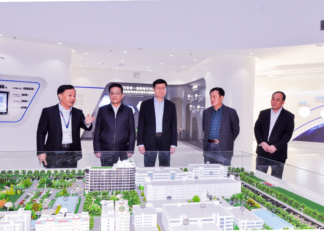 陕西省铜川市调研团考察访问亚星游戏官网高科